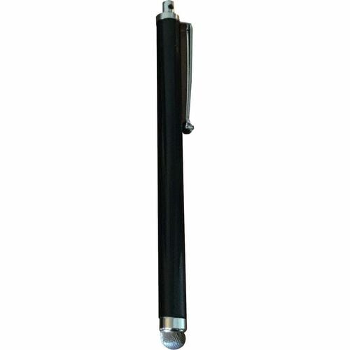 Zebra Stylus - 3 - Kapazitiv Unterstützter Touchscreen-Typ - Passiv - Ersetzbare Stylus-Spitze - Edelstahl, Messing - Schwarz