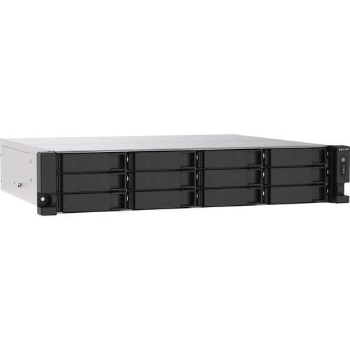 QNAP TS-1273AU-RP-8G 8 x Gesamtzahl Einschübe SAN/NAS-Speichersystem - 5 GB Größe Flash-Speicher - AMD Ryzen V1500B Quad-C