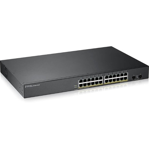 ZYXEL GS1900 GS1900-24HPv2 26 Anschlüsse Verwaltbar Ethernet-Switch - Gigabit-Ethernet - 100/1000Base-T, 1000Base-X - 2 Un