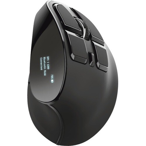 Trust Voxx Maus - Bluetooth/Radio-Frequenz - USB 2.0 Typ A - Optisch - 9 Taste(n) - Kabellos - 2,40 GHz - 2400 dpi Auflösu