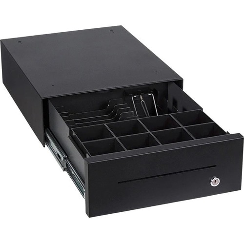 ANKER MDX32 Kassenlade - 6 Banknotenfächer - 10 Münzfächer - 3 Schließmodi - Stahl - Anthrazit - 125 mm Höhe x 324 mm Brei