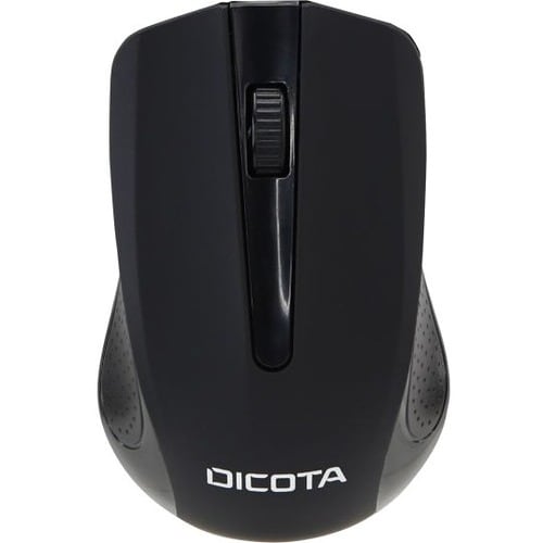 Dicota Comfort Maus - Funkfrequenz - USB - Schwarz - Kabellos - 1000 dpi Auflösung
