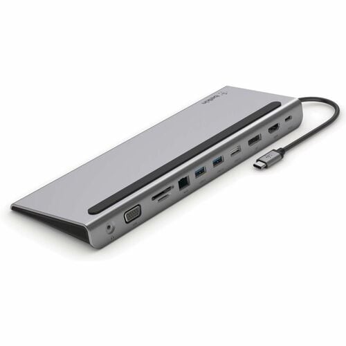 Belkin Connect USB-Typ C Docking Station für Notebook/Tablet-PC/Monitor - Ladefunktion - Speicherkartenleser - SD, microSD
