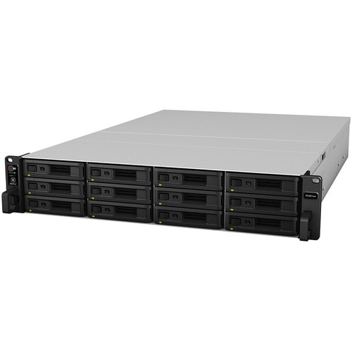 Synology RackStation RS3621XS+ 12 x Gesamtzahl Einschübe SAN/NAS-Speichersystem - Intel Xeon D-1541 Octa-Core 2,10 GHz - 8