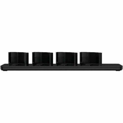 Station d'Accueil/Base Elo - Filaire pour Ordinateur mobile - 4 Slot - Capacité de chargement - Noir - Fixation murale, Co