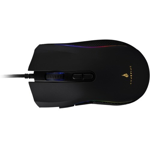 SUREFIRE Hawk Claw Gaming-Maus - USB 2.0, USB 3.2 (Gen 1) - 7 Taste(n) - 7 Programmable Button(s) - Kabel - 6400 dpi Auflö