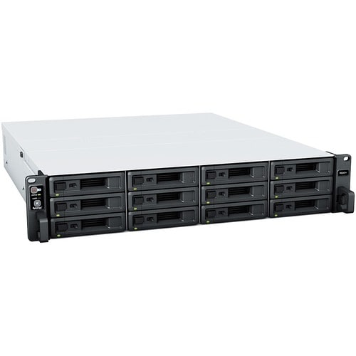Synology RackStation RS2421RP+ 12 x Gesamtzahl Einschübe SAN/NAS-Speichersystem - AMD Ryzen V1500B Quad-Core 2,20 GHz - 4 