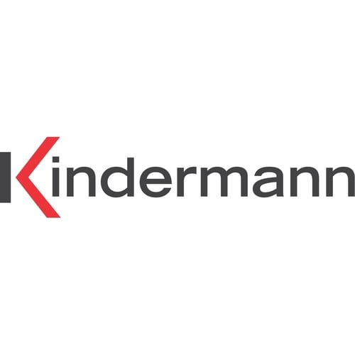 Kindermann KLICK & SHOW K-42U Kit, Drahtlos-Präsentationssystem mit 2 USB-A WIFI Transmittern, Dongle, Graphit, Aluminium,