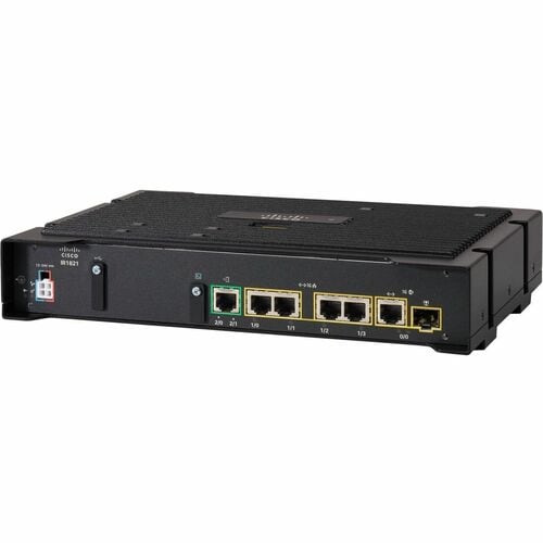 Routeur Cisco Catalyst IR1800 IR1821-K9 - 5 Ports - 4 RJ-45 Port(s) - 1 WAN Port(s) - Port de gestion - 1 SFP Logements - 