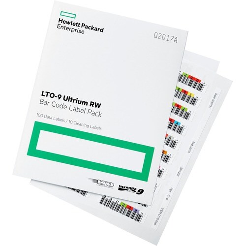 HPE Cartridge LTO-9 - Wiederbeschreibbar - Labeled - 20 Paket - 18 TB (Nativ) / 45 TB (komprimiert) - 1035 m Tape Length