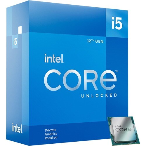 Intel Core i5 i5-12600KF Deca-Core 3,70 GHz Prozessor - 16 MB L3 Cache - 8,50 MB L2 Cache - 4,90 GHz Übertaktgeschwindigke