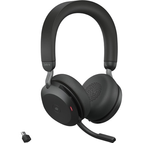 Jabra Evolve2 75 Link380c MS Stereo Black
Lieferumfang: Evolve2 75 headset Black MS, Link 380 BT adapter USB-C MS,1.2m USB
