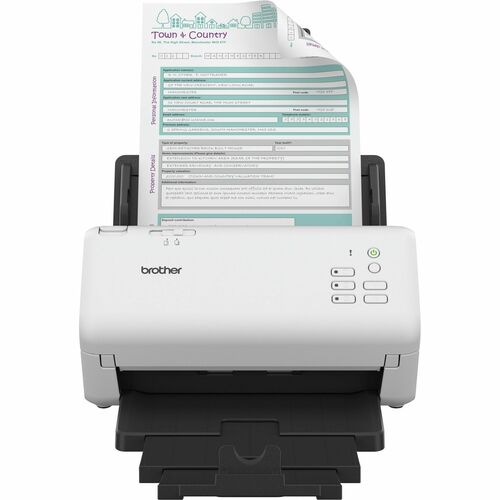 Brother Einzugsscanner - 600 dpi Optische Auflösung - 48-bit Farbtiefe - 8-bit Graustufen - USB