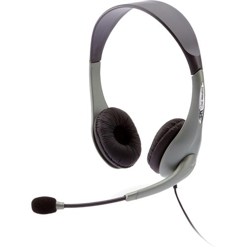 OEM SLVR USB STEREO HEADST MICRO DIRECT NOISE CANCELING